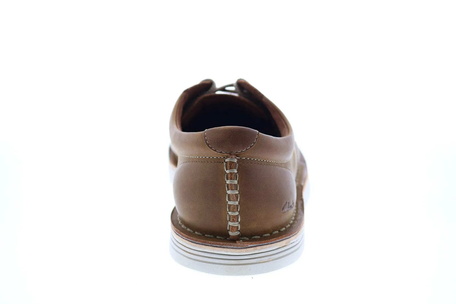 Brown Nubuck Plain Toe Oxfords for Men