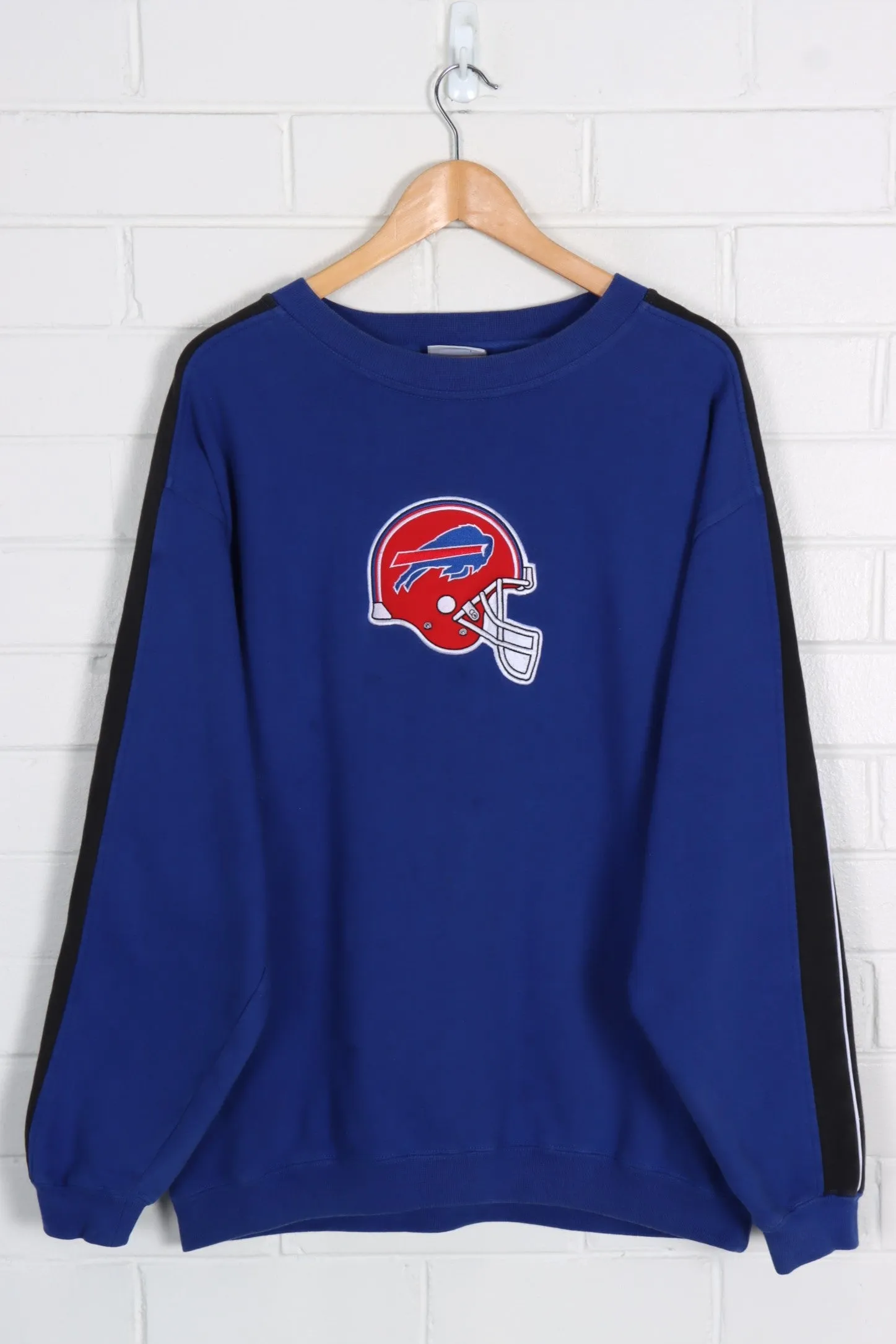 Buffalo Bills Embroidered Helmet Logo Sweatshirt XXL