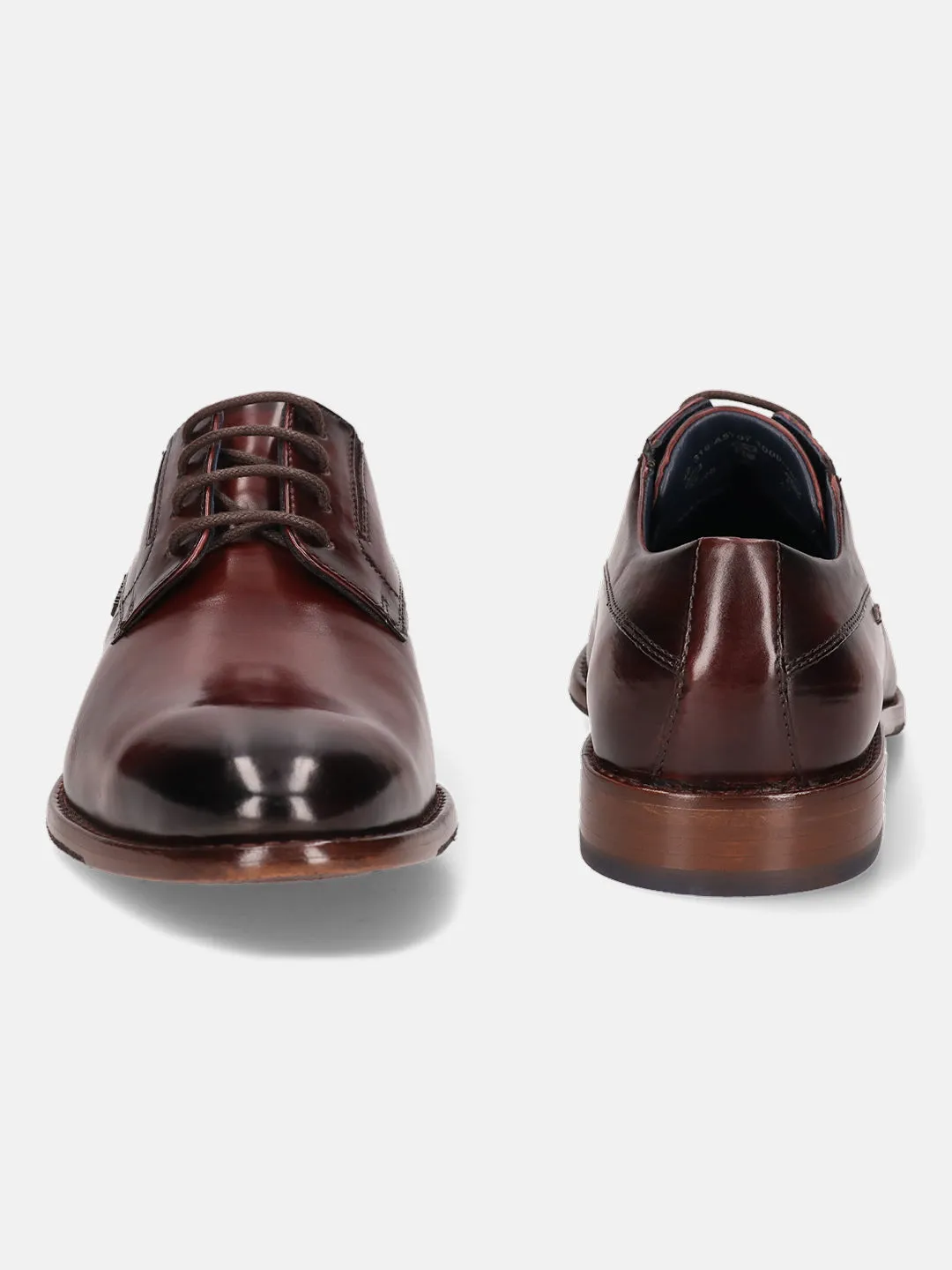 bugatti Bordo Premium Leather Derby Shoes