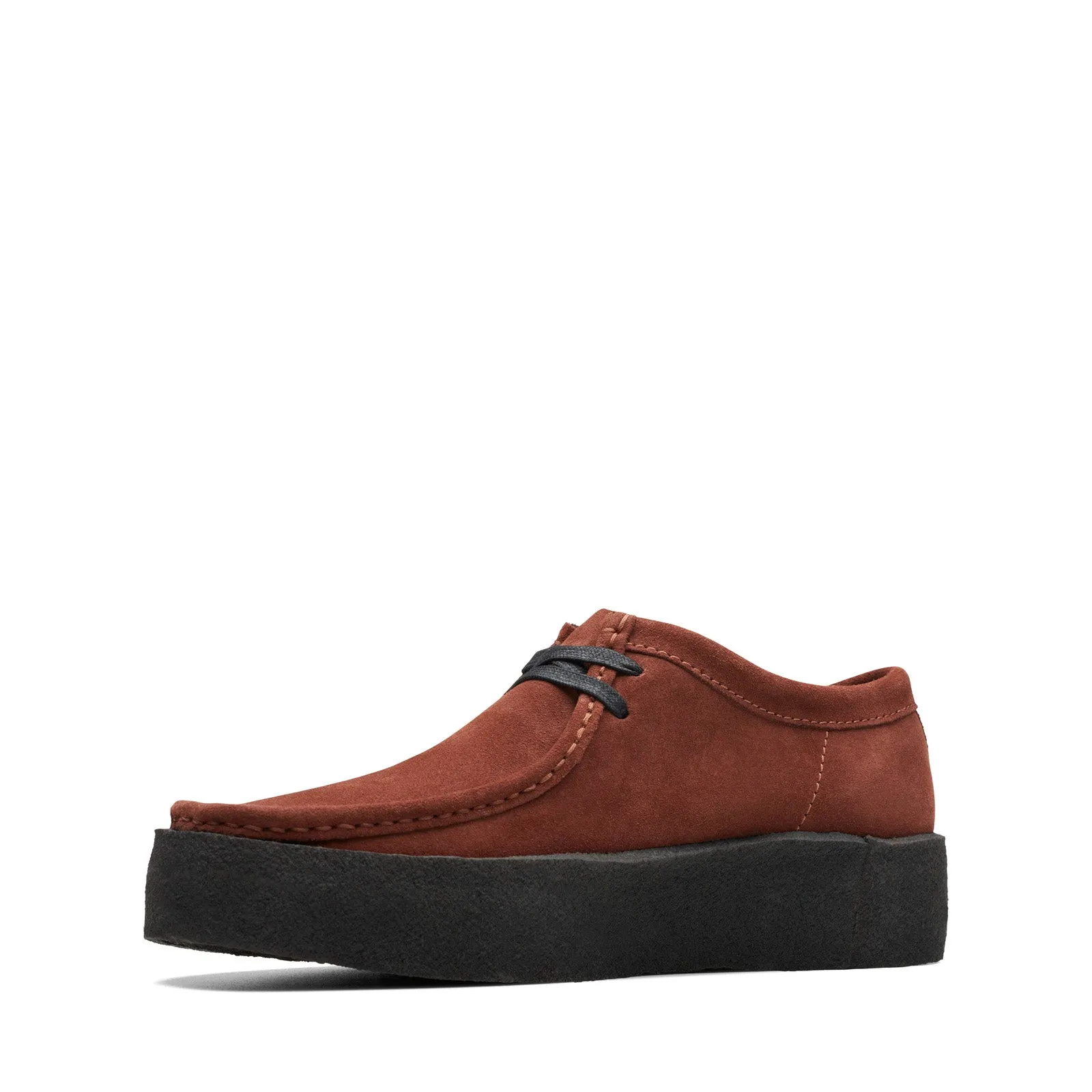 Burgundy Casual Oxfords for Men by Clarks Wallabee