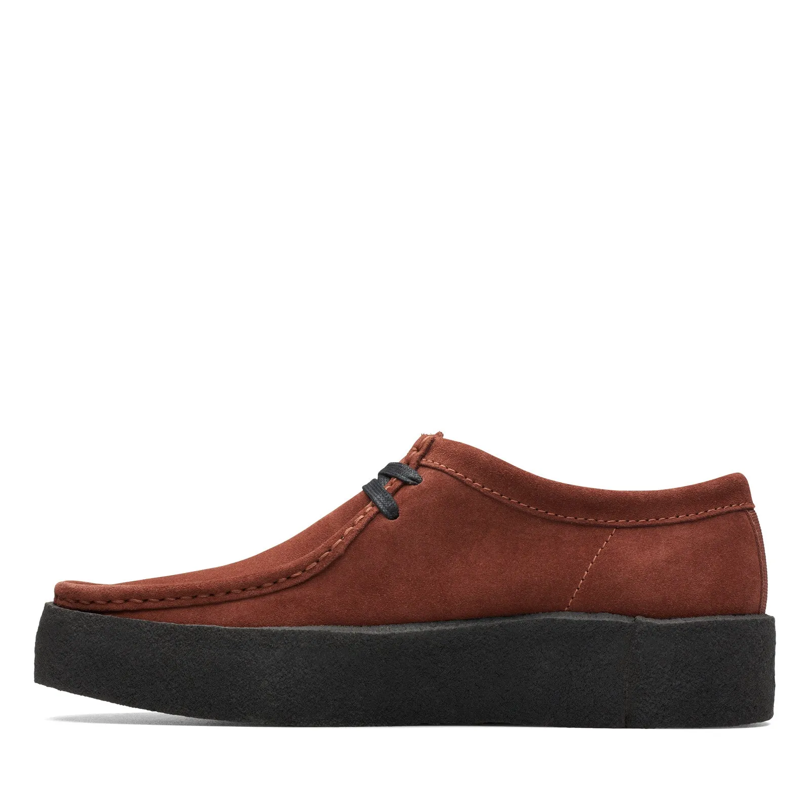 Burgundy Casual Oxfords for Men by Clarks Wallabee