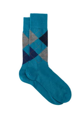 BURLINGTON Blue Wool Blend Socks