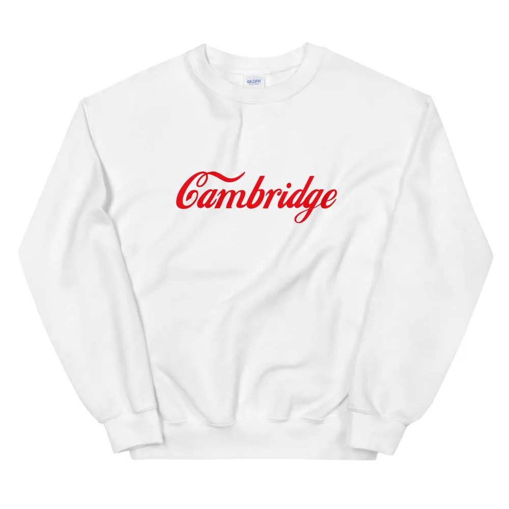 Cambridge Script Sweatshirt