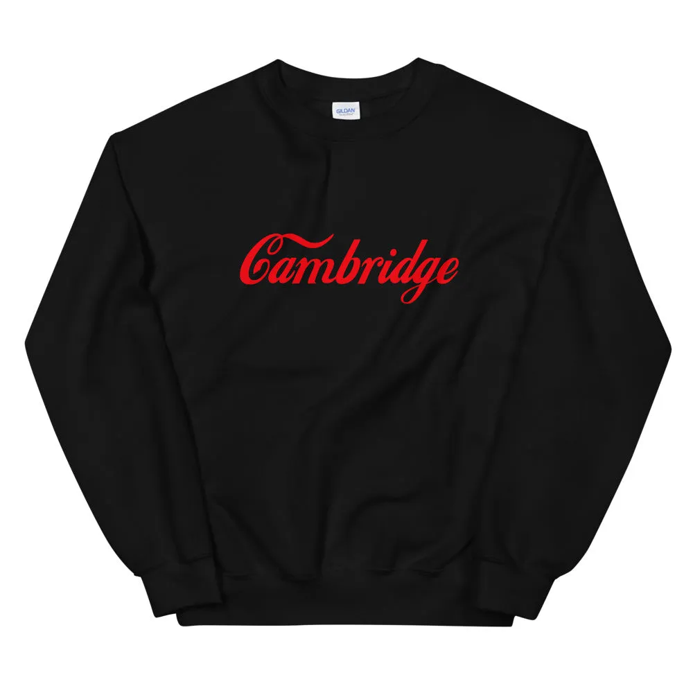 Cambridge Script Sweatshirt