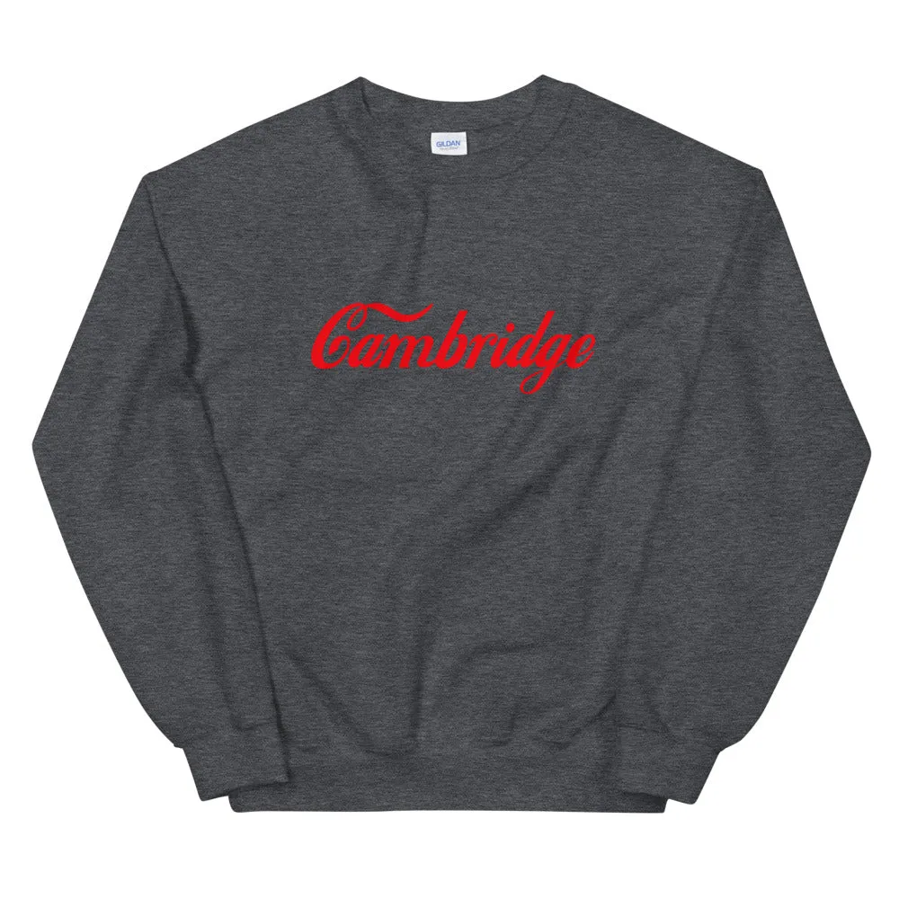 Cambridge Script Sweatshirt