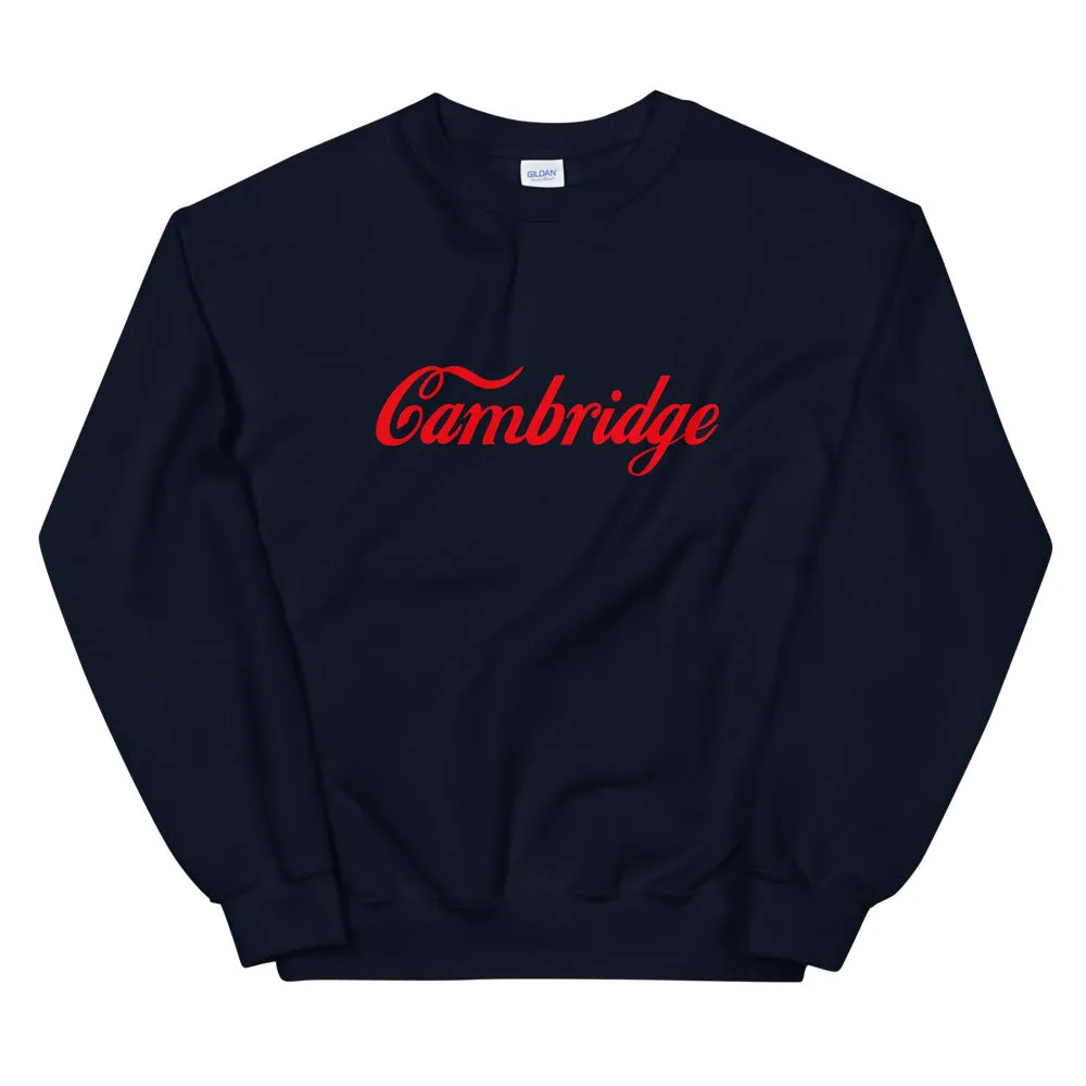 Cambridge Script Sweatshirt