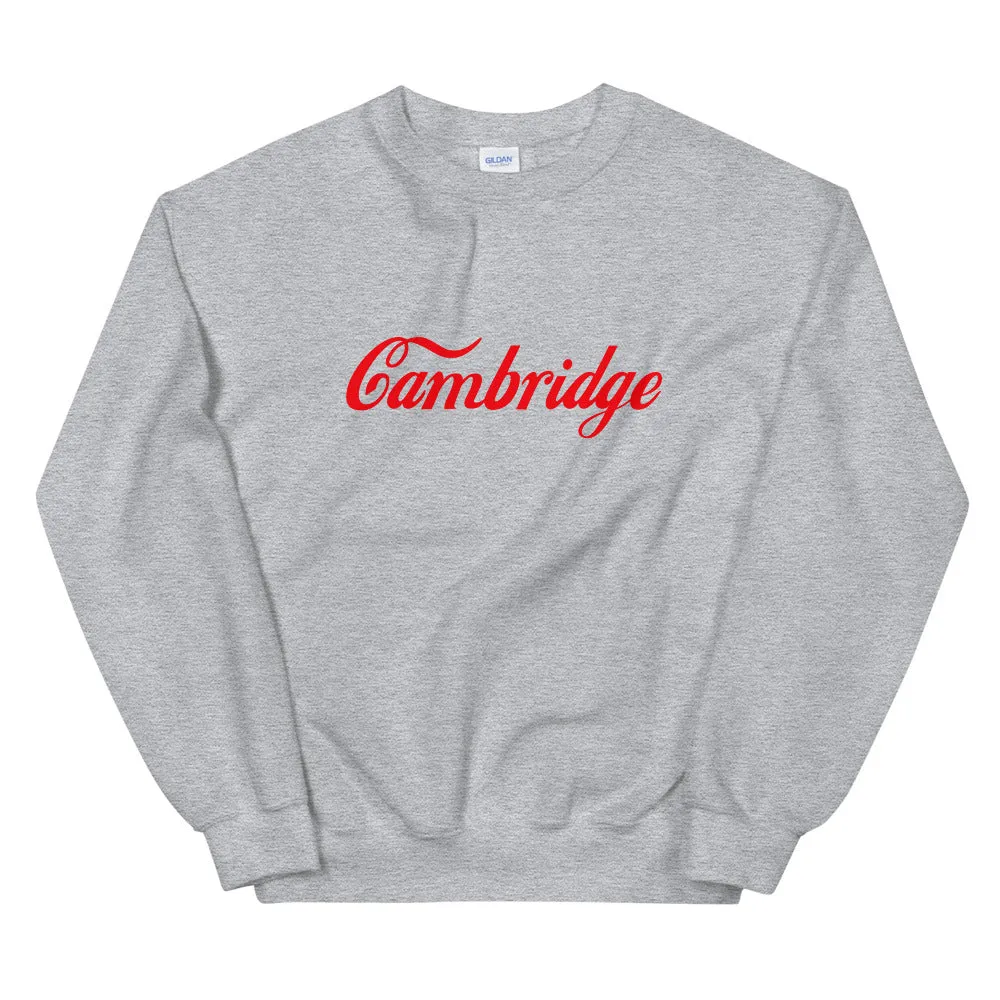 Cambridge Script Sweatshirt