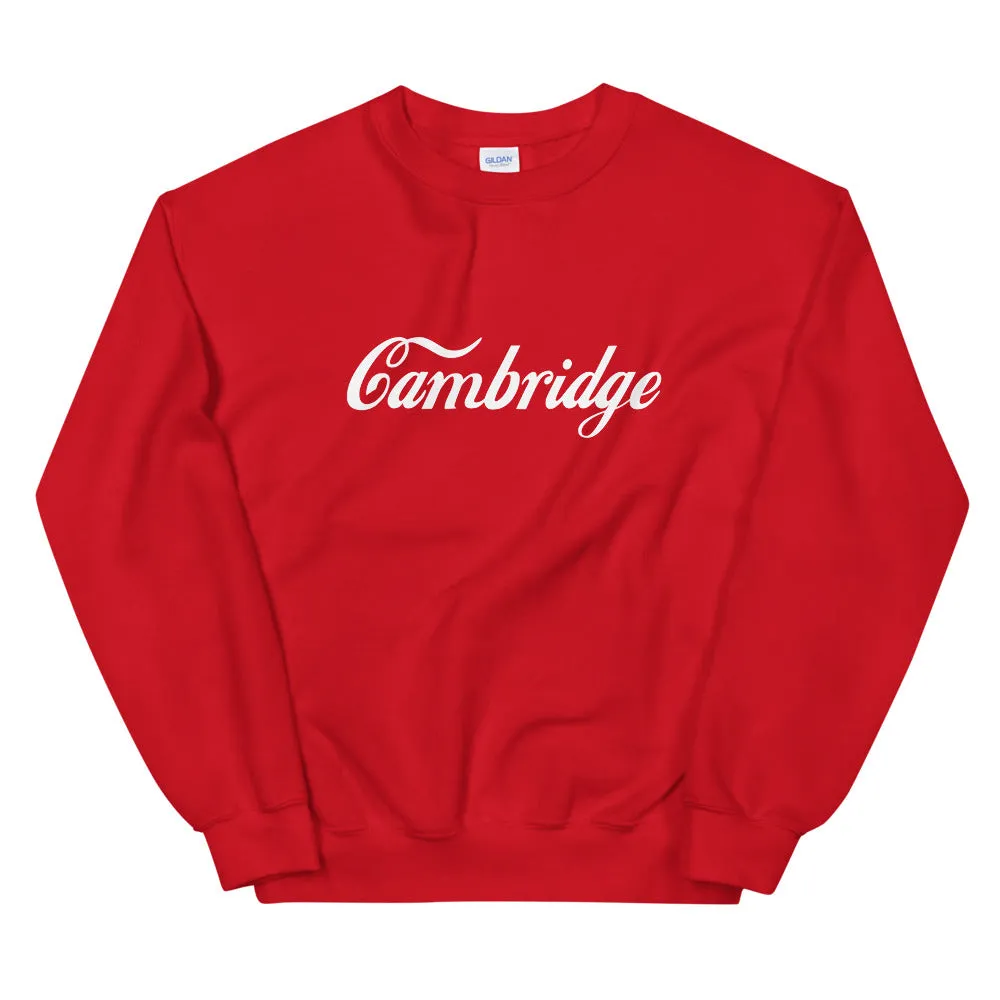 Cambridge Script Sweatshirt