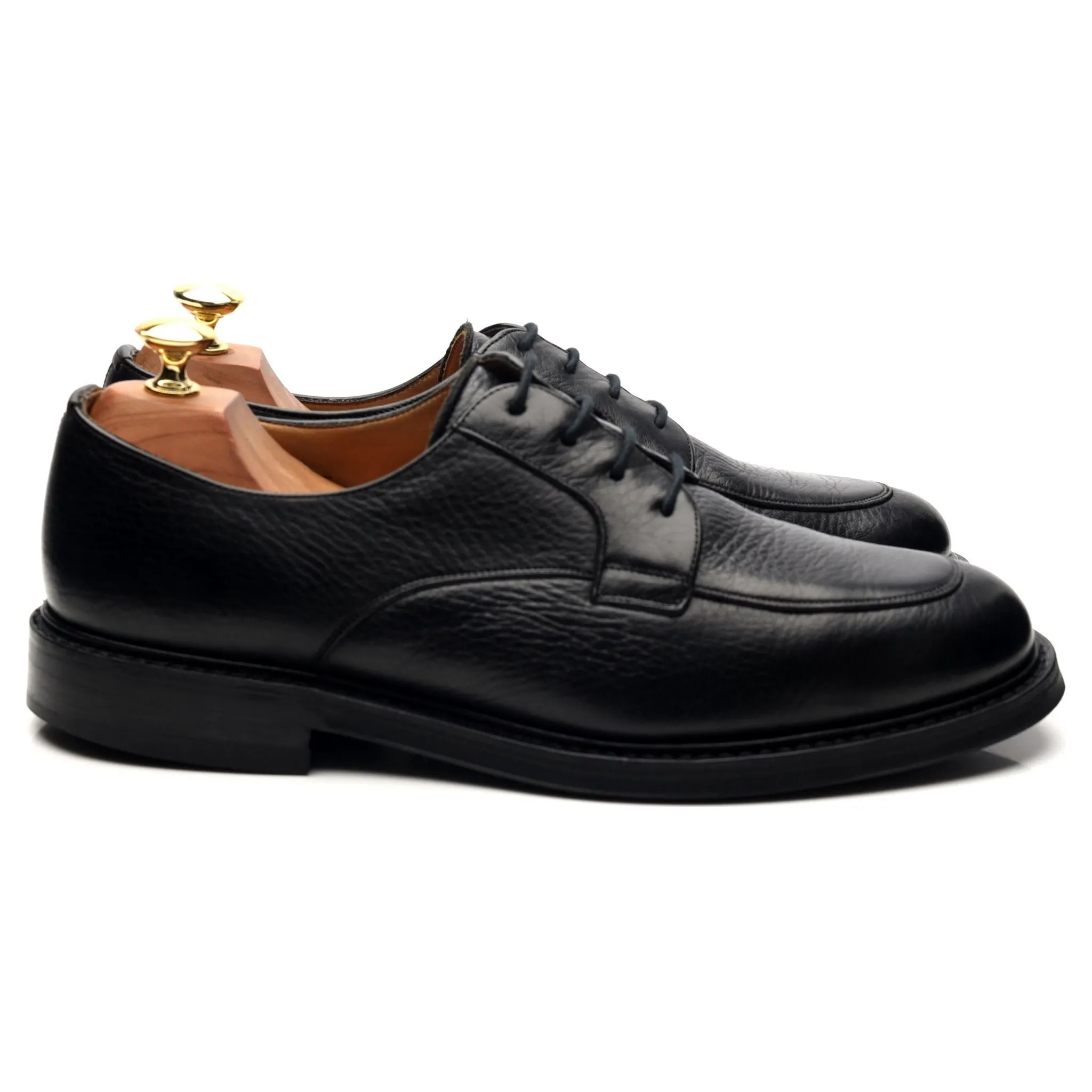 'Canwick' Black Leather Derby UK 8 F