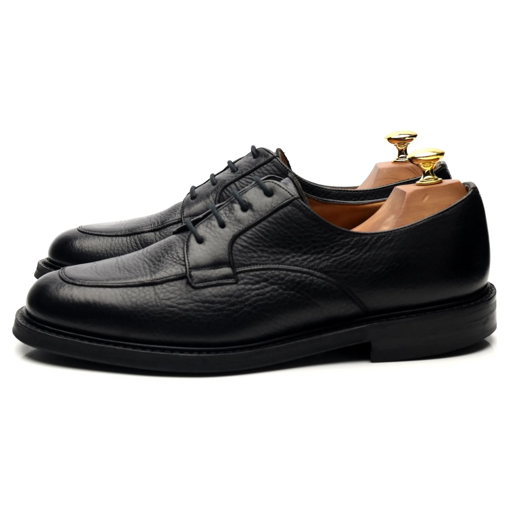 'Canwick' Black Leather Derby UK 8 F