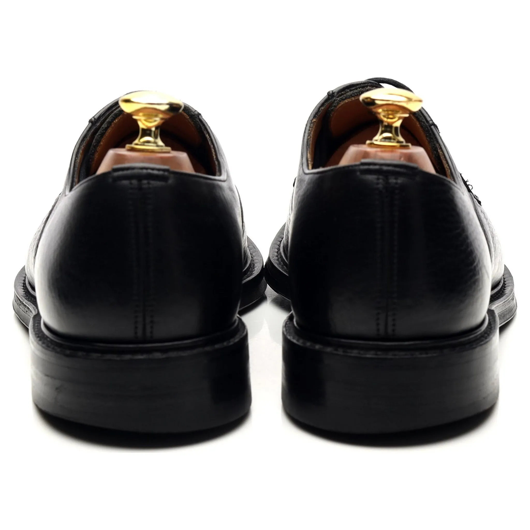 'Canwick' Black Leather Derby UK 8 F