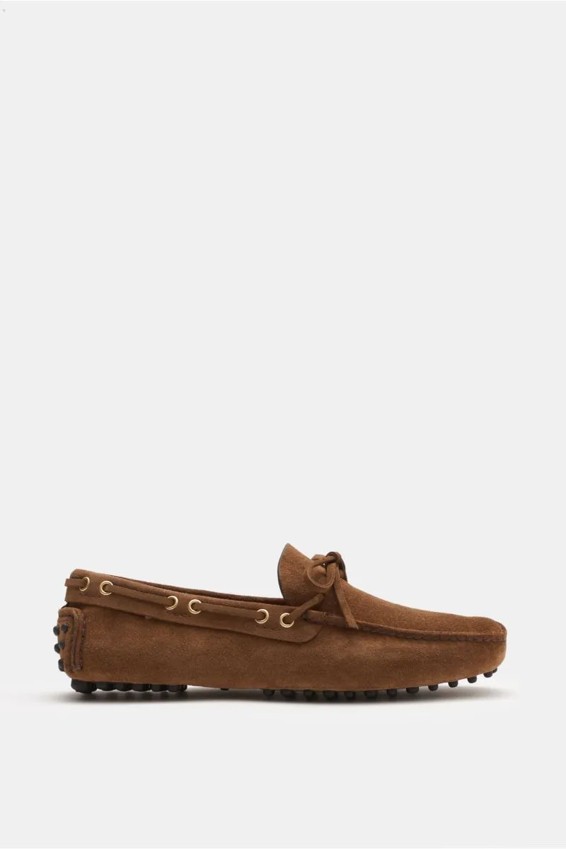 CAR SHOE brown moccasins