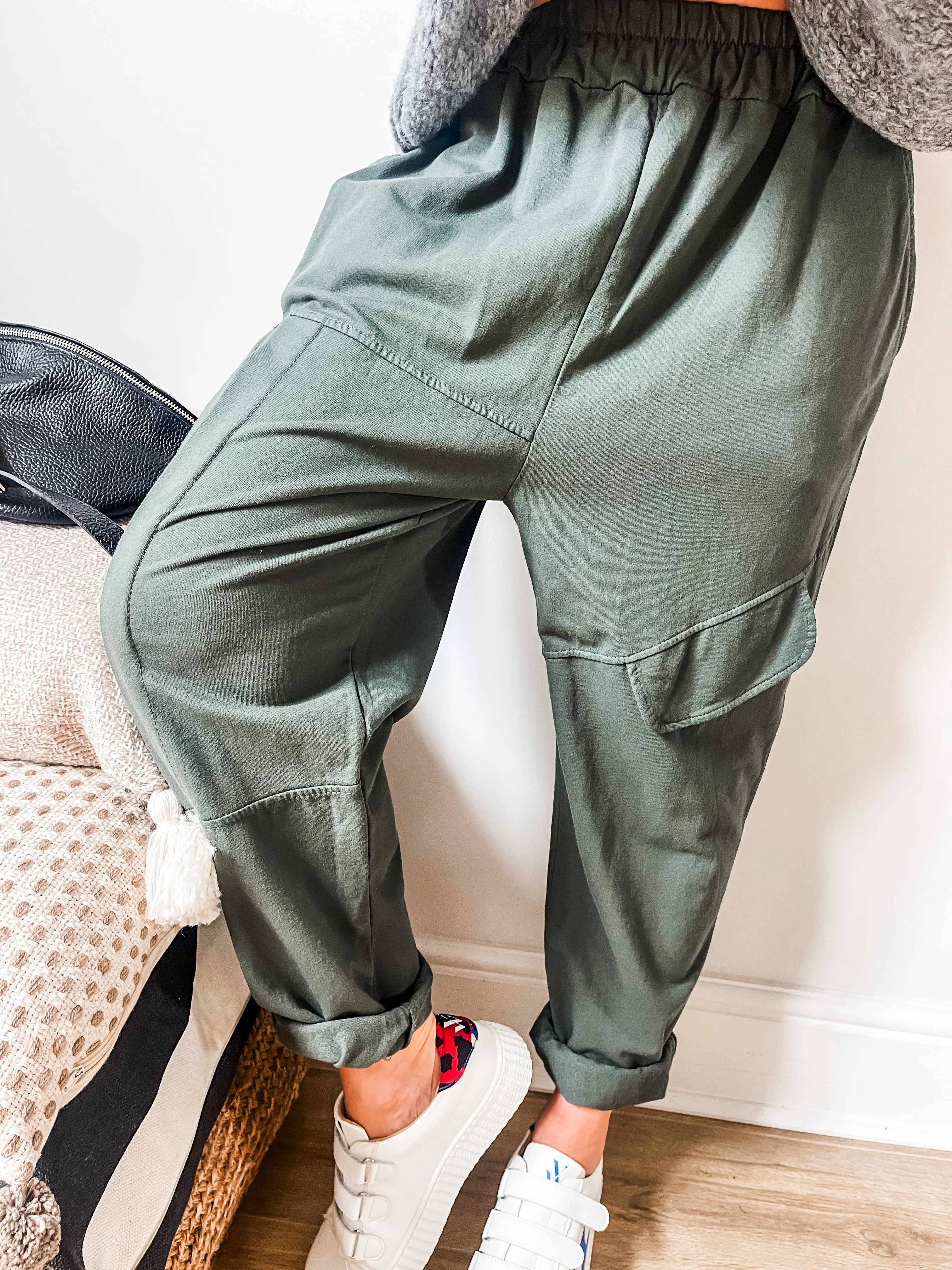 Cargo Style Running Pants