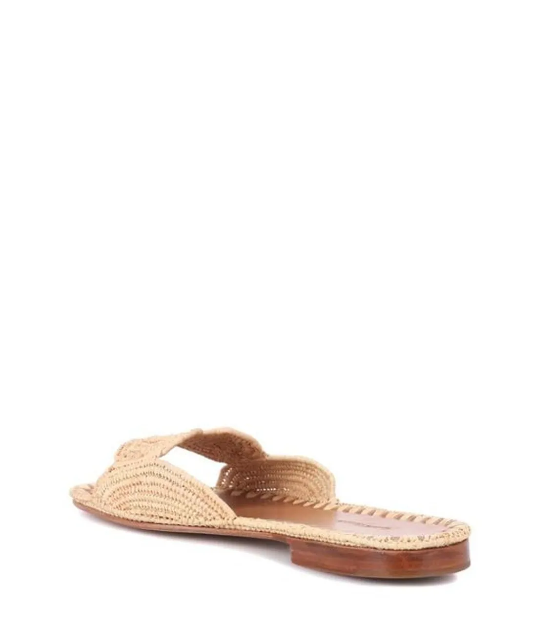 Natural Naima Slide Sandals Carrie Forbes Brand