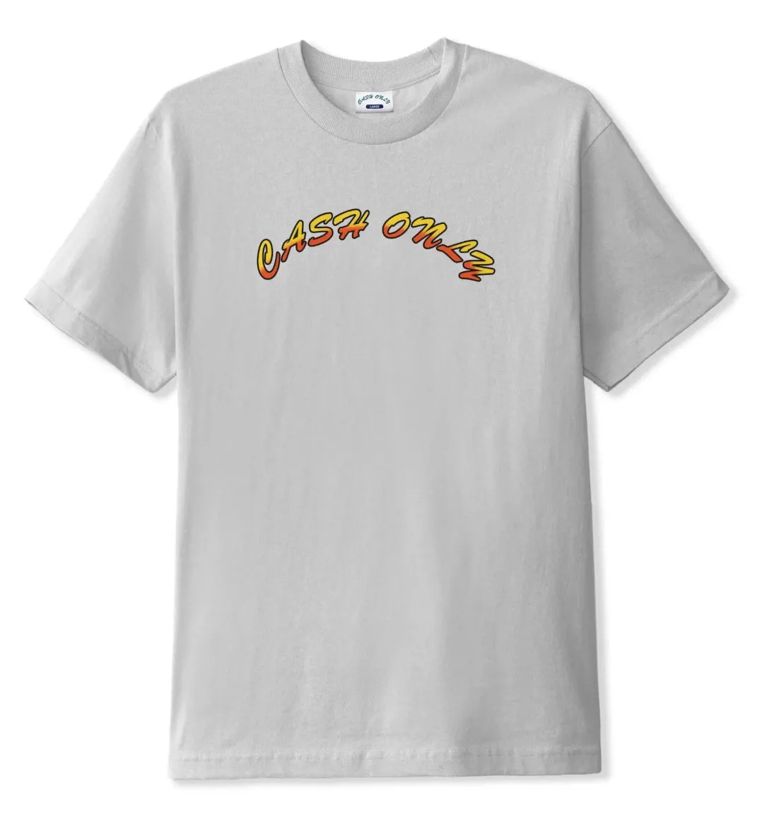 Cash Only Logo Tee Cement