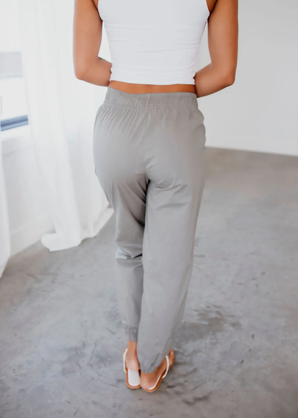 Cassia Pleated Joggers