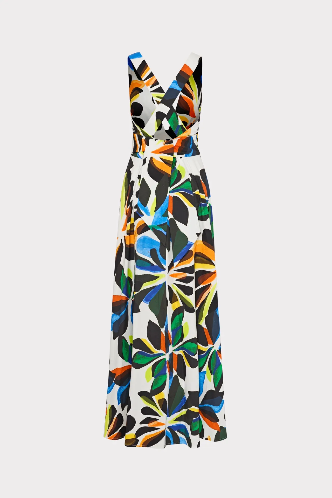 Catarina Balearic Floral Maxi Dress - Update: Floral Printed Long Dress