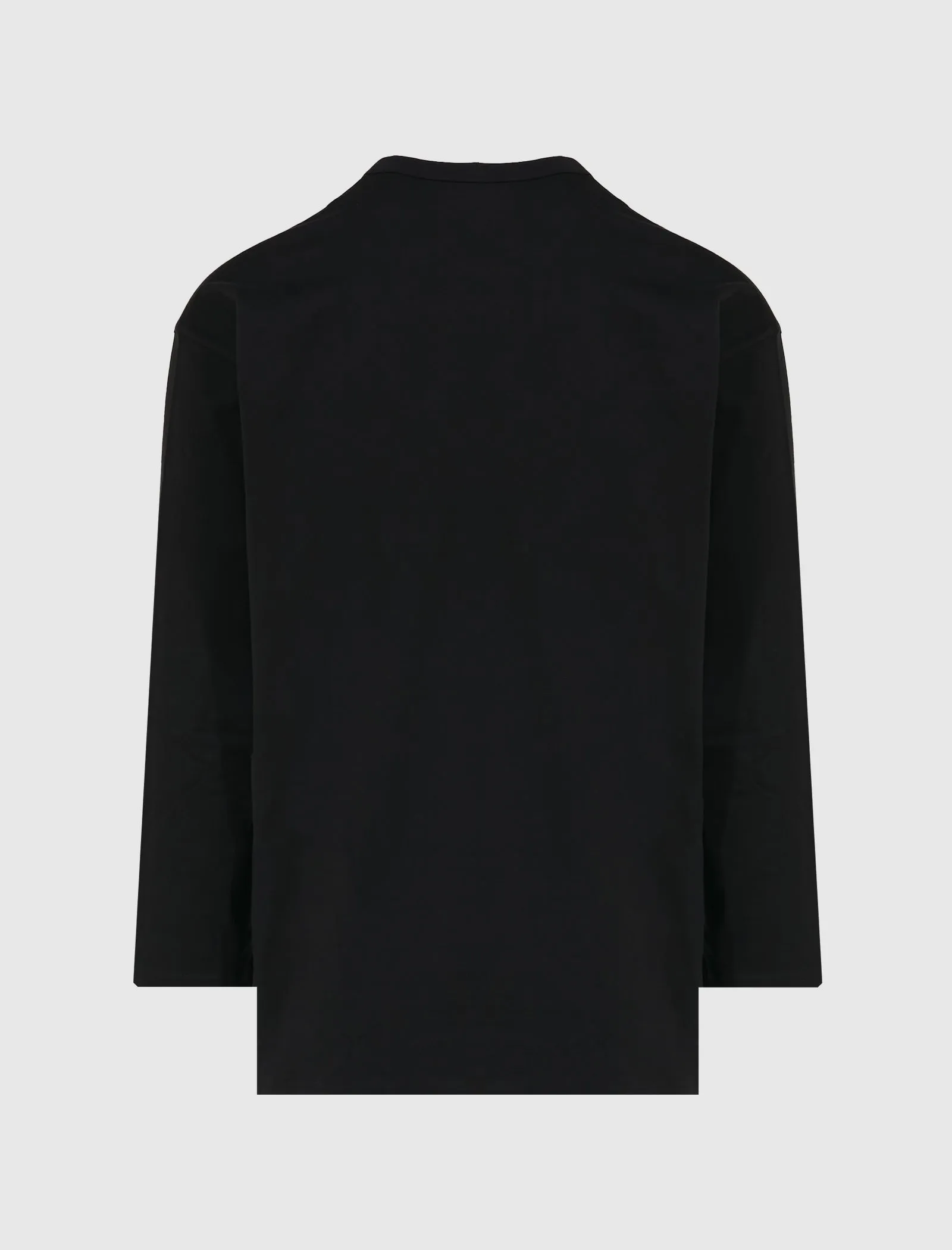 CDG SHIRT T-SHIRT   BLACK