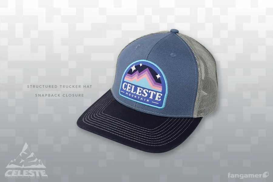 Celeste Mountain Trucker Hat