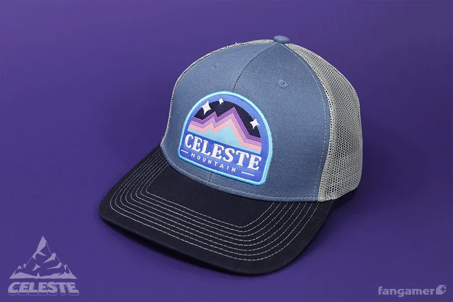 Celeste Mountain Trucker Hat