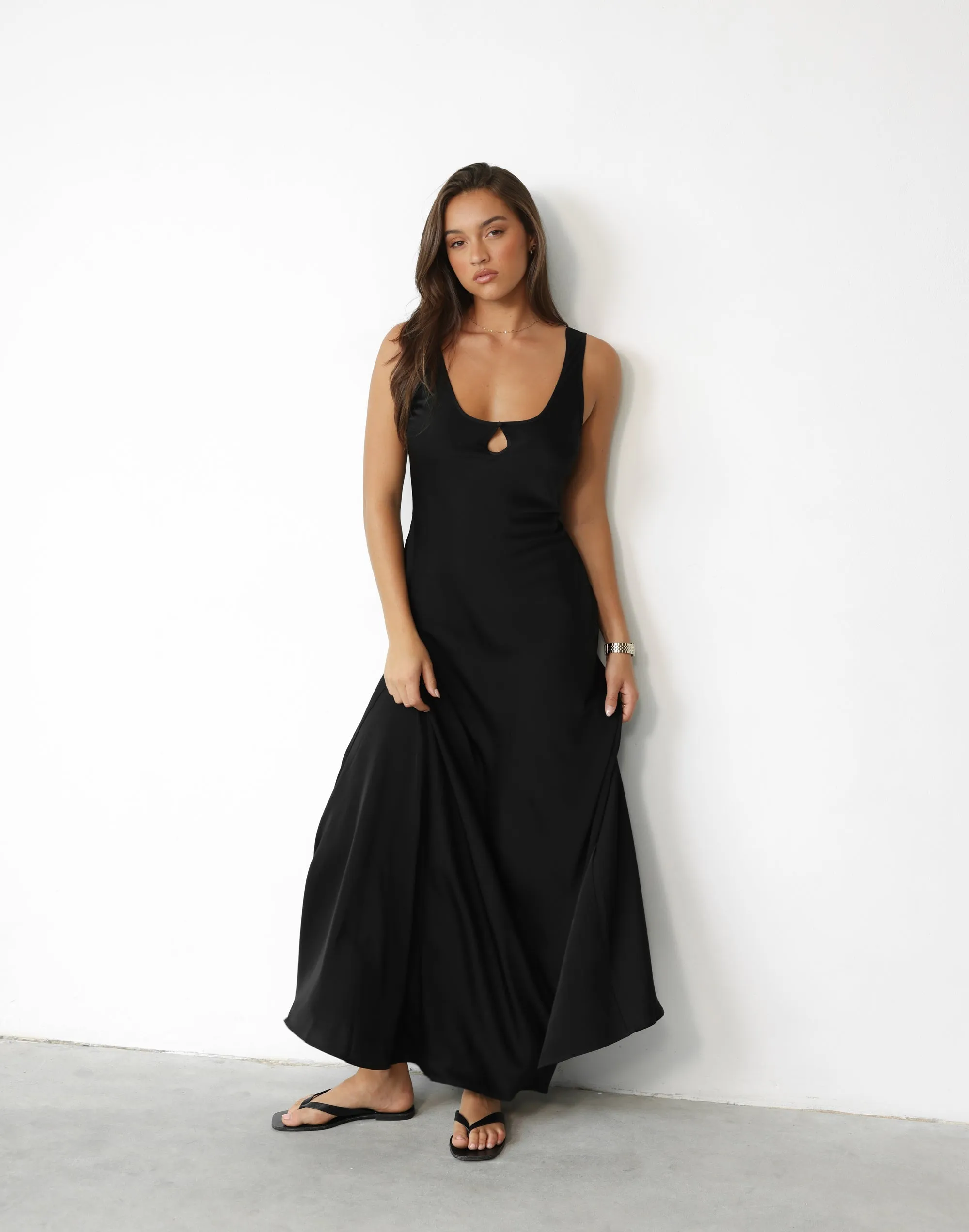 Black Maxi Dress Charlotte