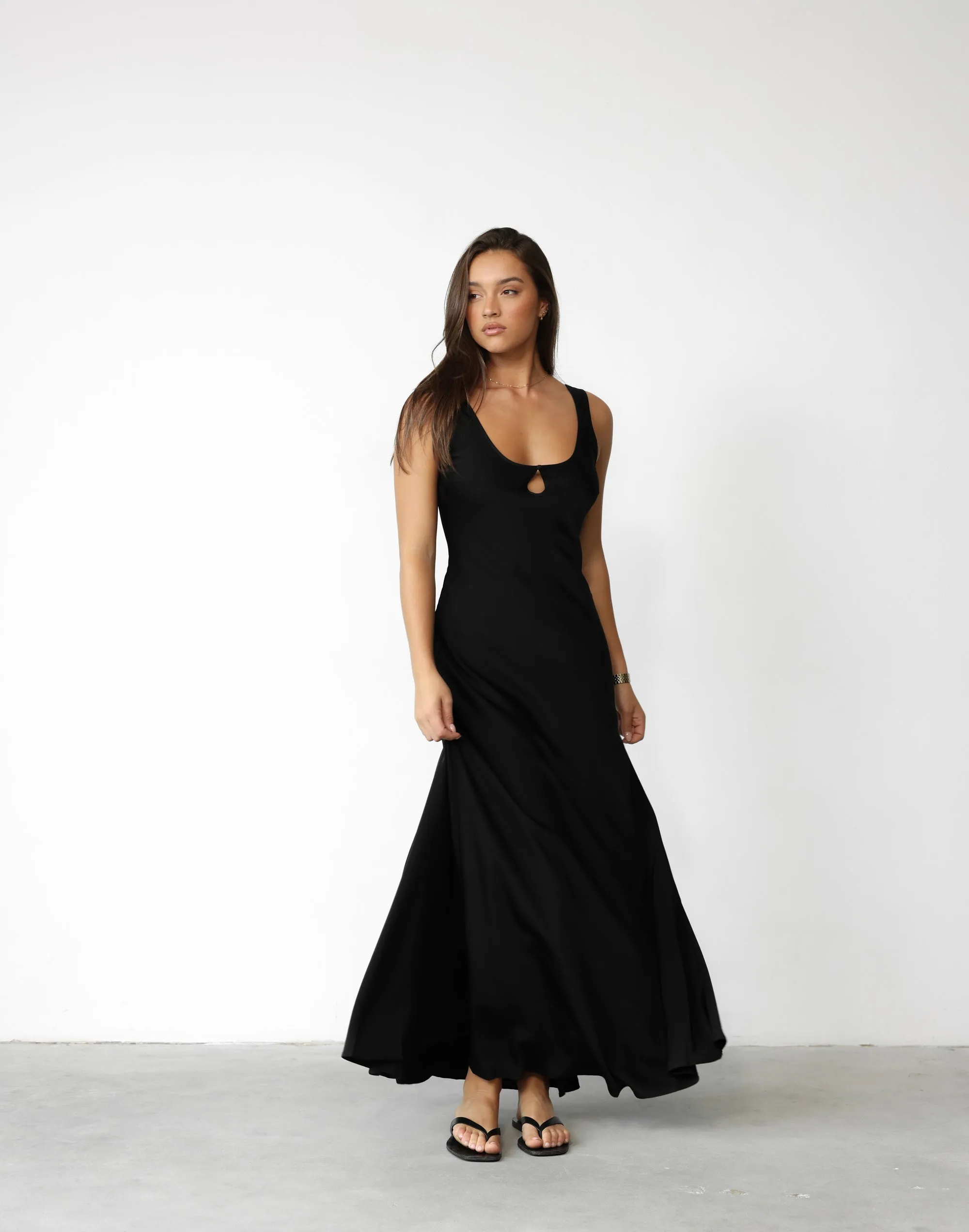 Black Maxi Dress Charlotte