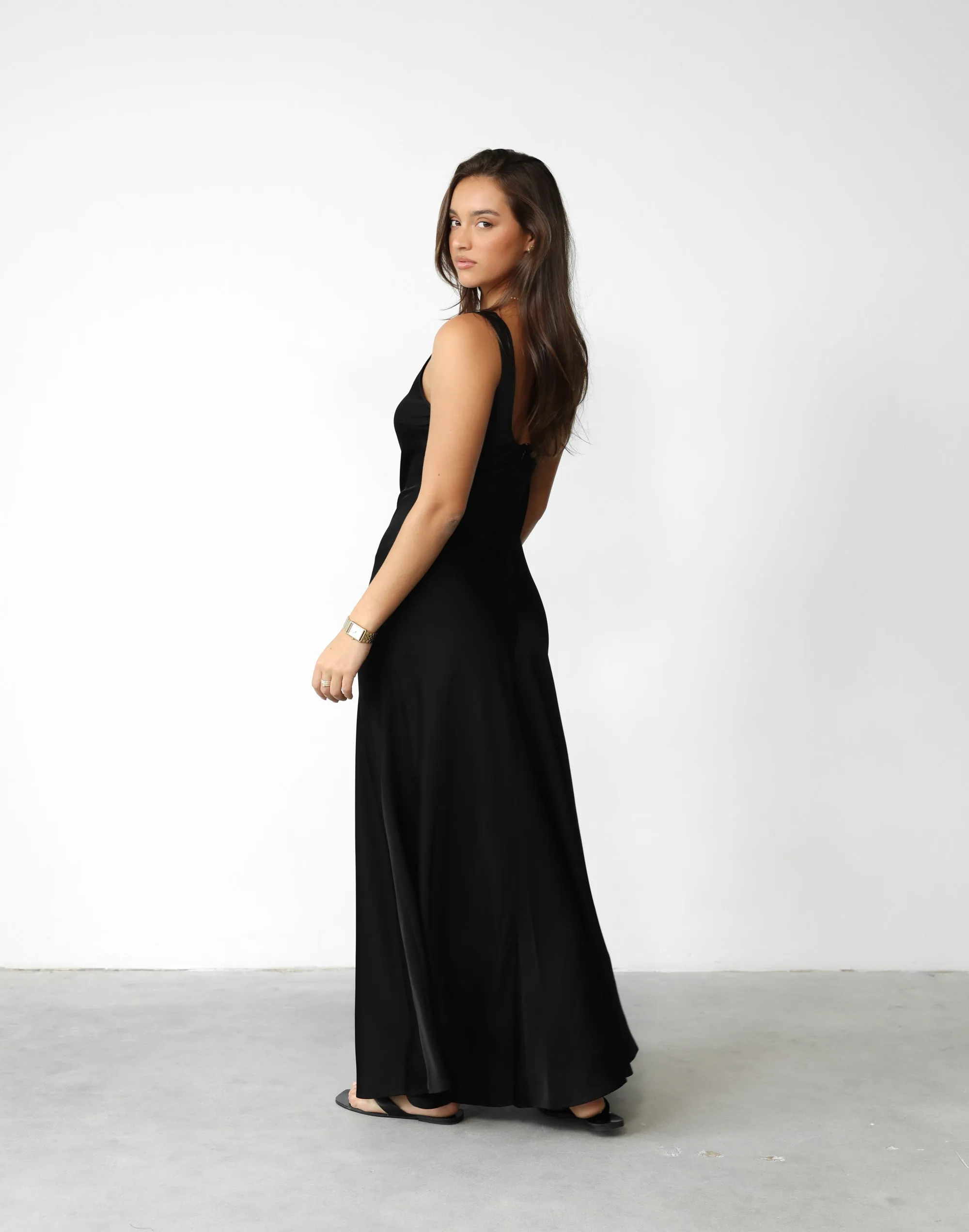 Black Maxi Dress Charlotte