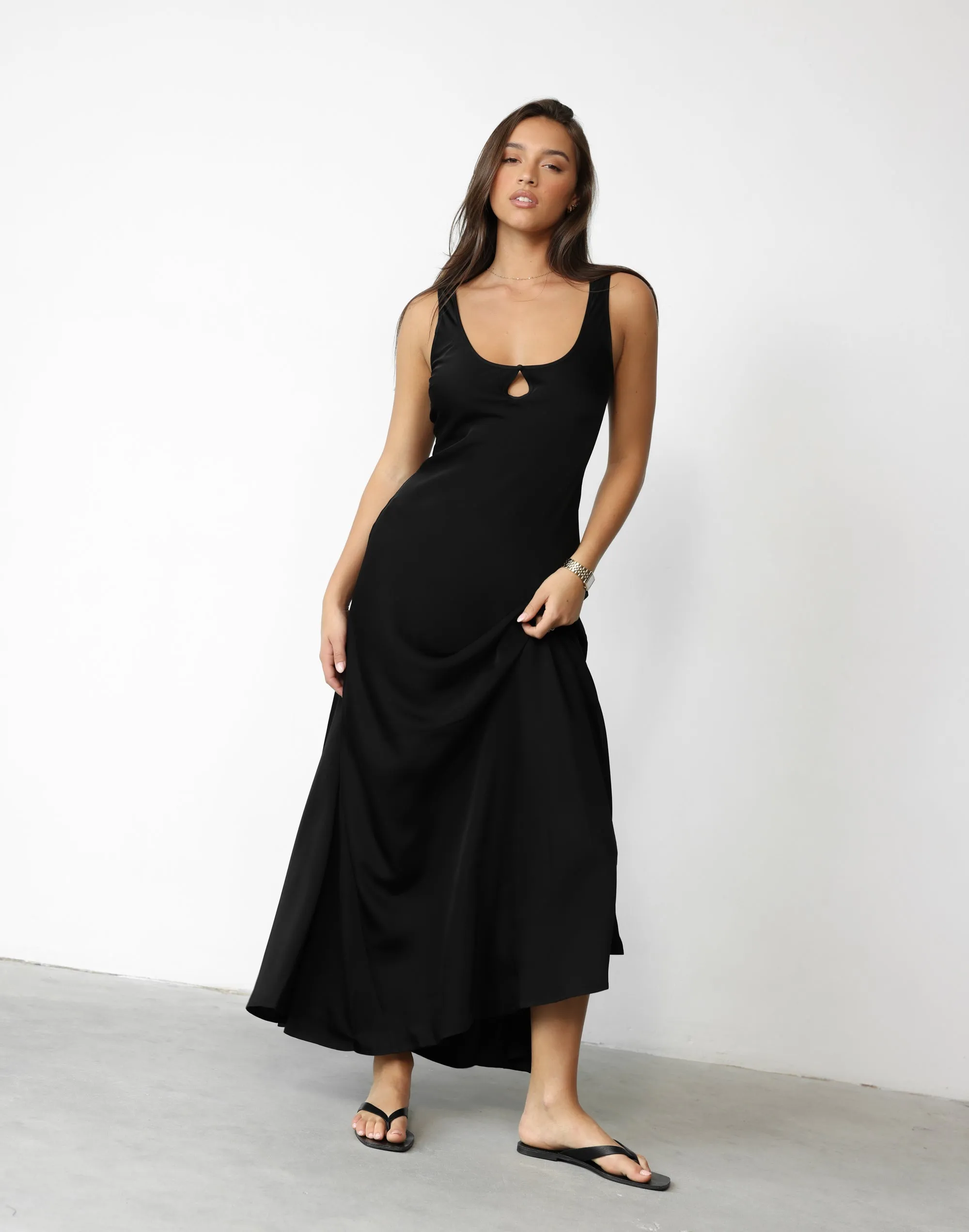 Black Maxi Dress Charlotte