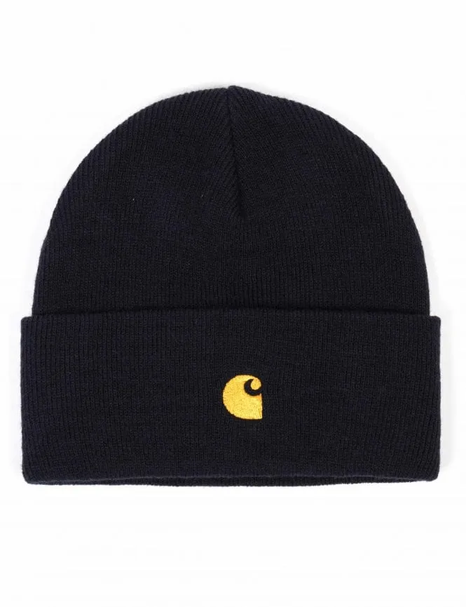 Chase Beanie Hat - Dark Navy