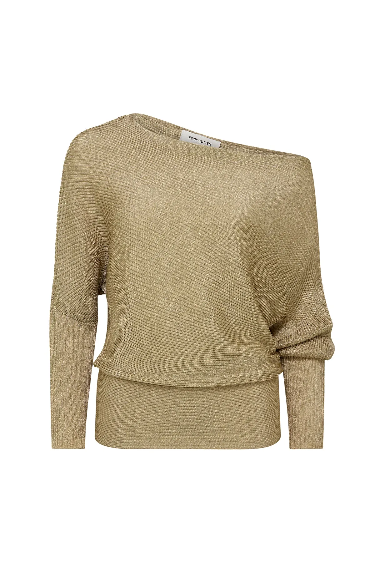 Clara Metallic Knit - Gold