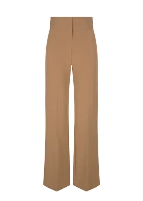 Classic wide-leg trousers CORINO in BEIGE