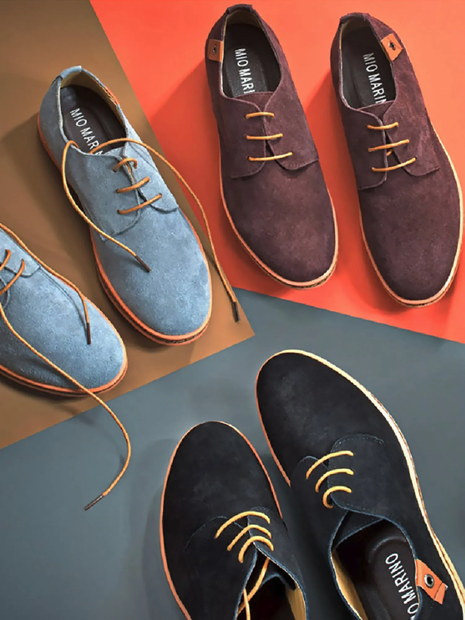 Classy Suede Oxfords