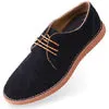 Classy Suede Oxfords