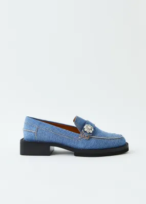 Closed Toe Ganni Jewel Moccasins