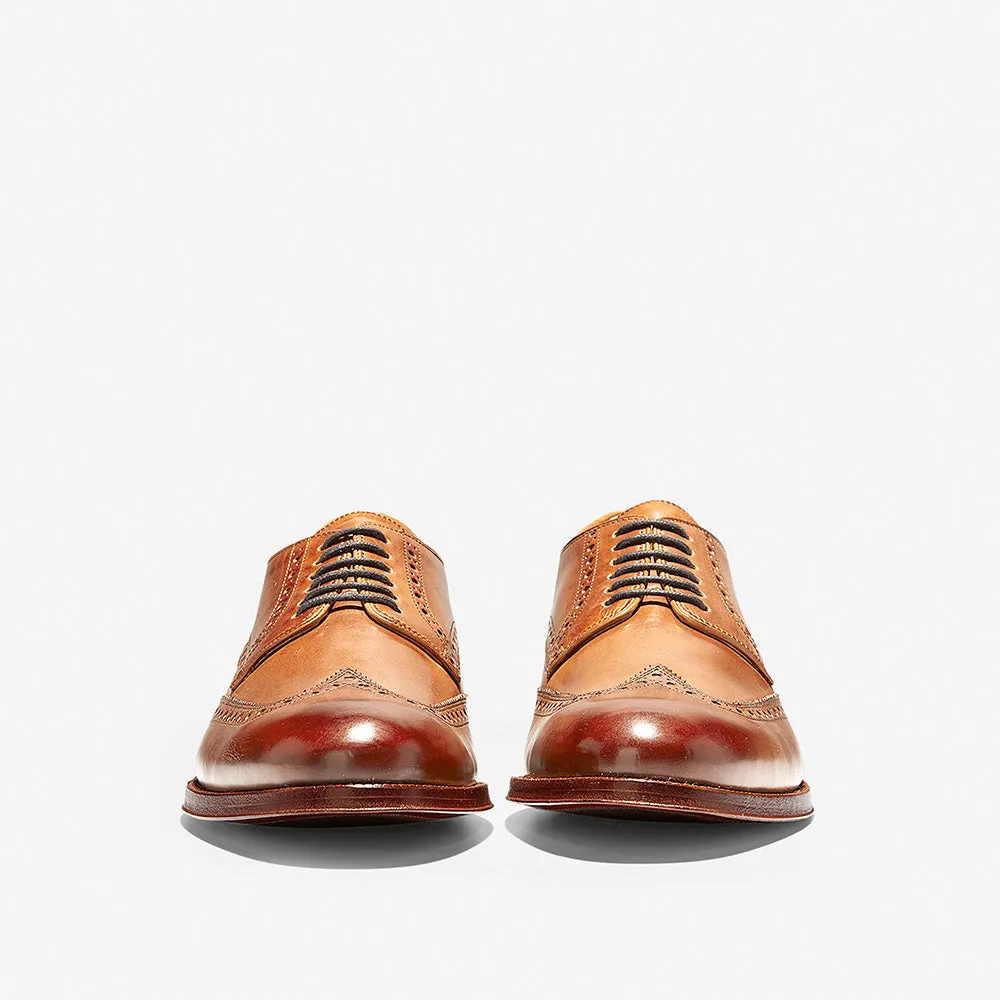 Cole Haan Gramercy Derby Wingtip Oxford British Tan