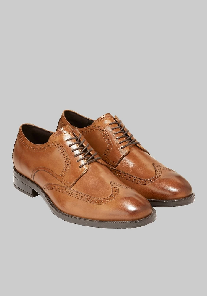 Cole Haan Men's Modern Essentials Wingtip Oxfords at Jos. A. Bank, Tan, D Width - Shoes