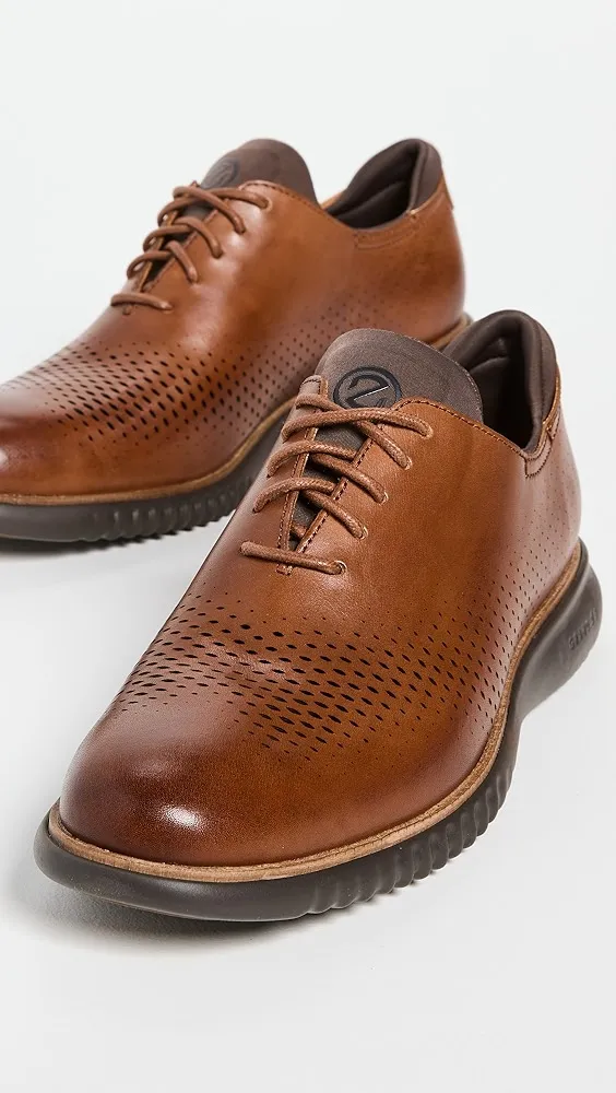 Cole Haan ZeroGrand Laser Wingtip Oxford Shoes - Shop Now