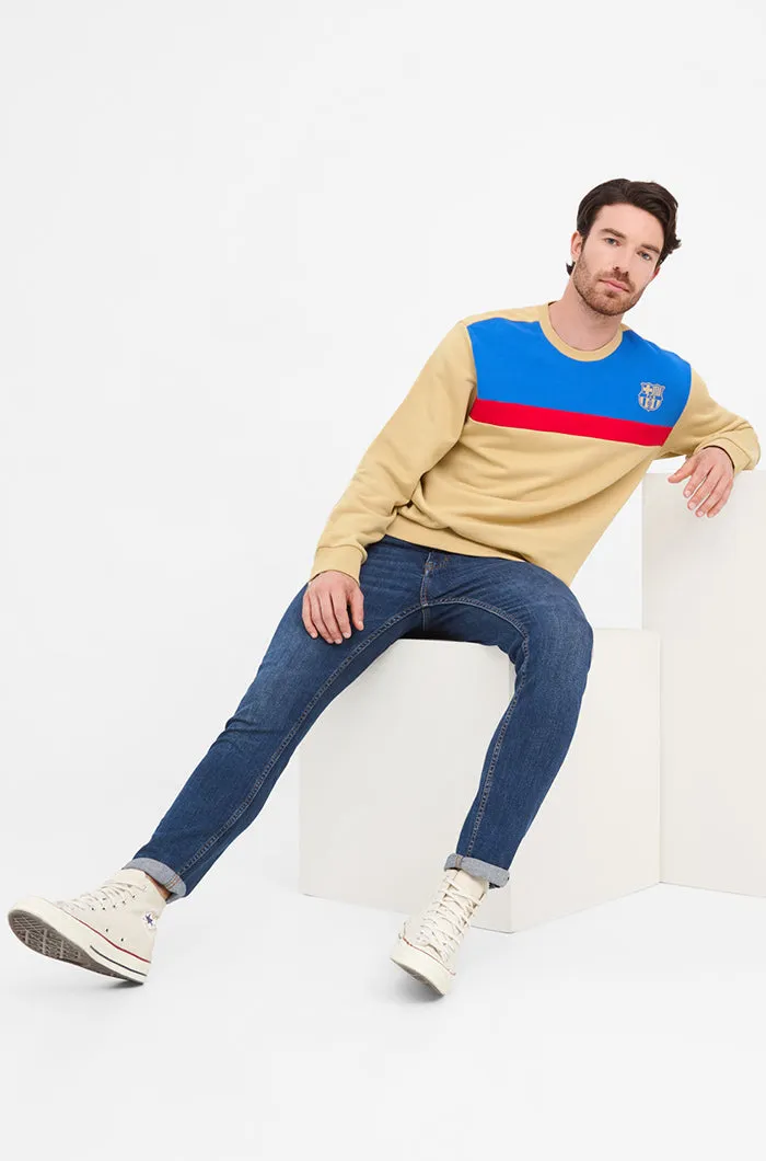 Color Block Bara Sweatshirt