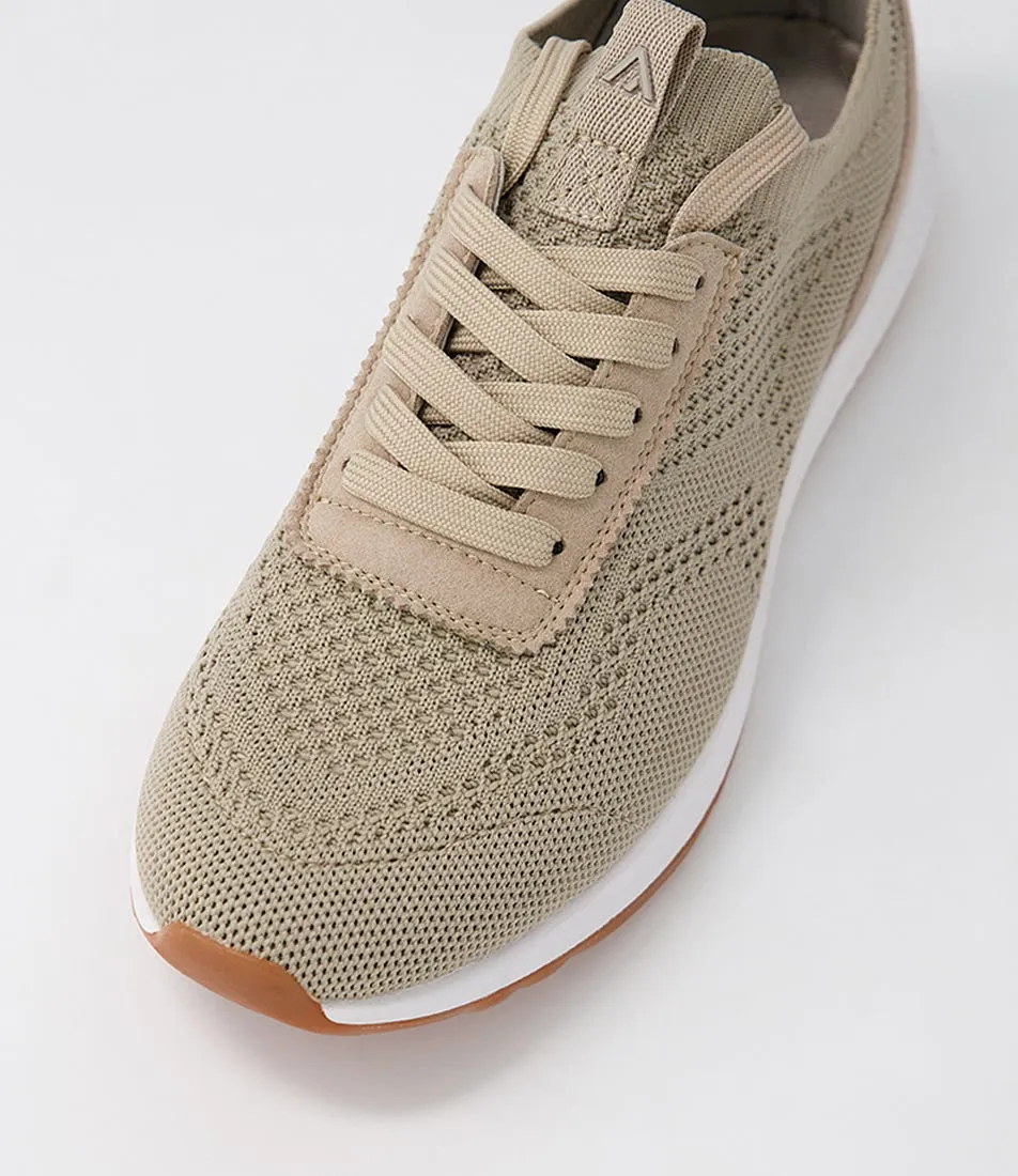 COLORADO Cassiie Taupe Recycled Knit Sneakers