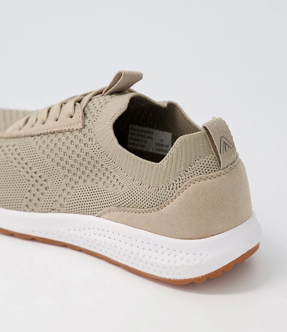 COLORADO Cassiie Taupe Recycled Knit Sneakers