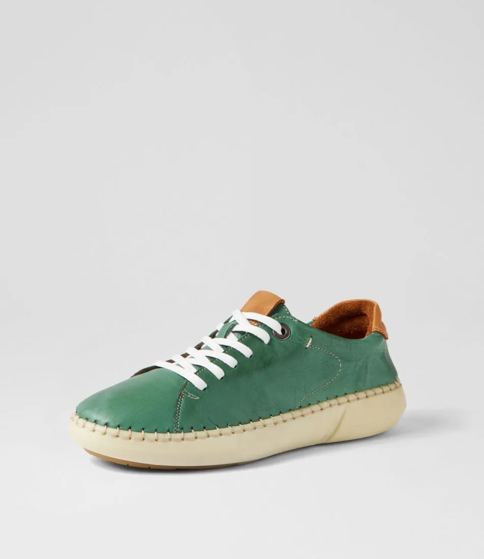 COLORADO Peel Emerald Leather Sneakers