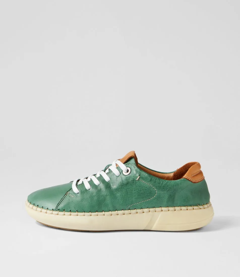 COLORADO Peel Emerald Leather Sneakers