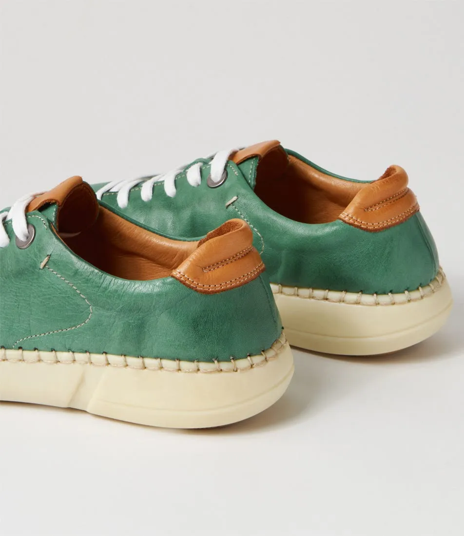 COLORADO Peel Emerald Leather Sneakers