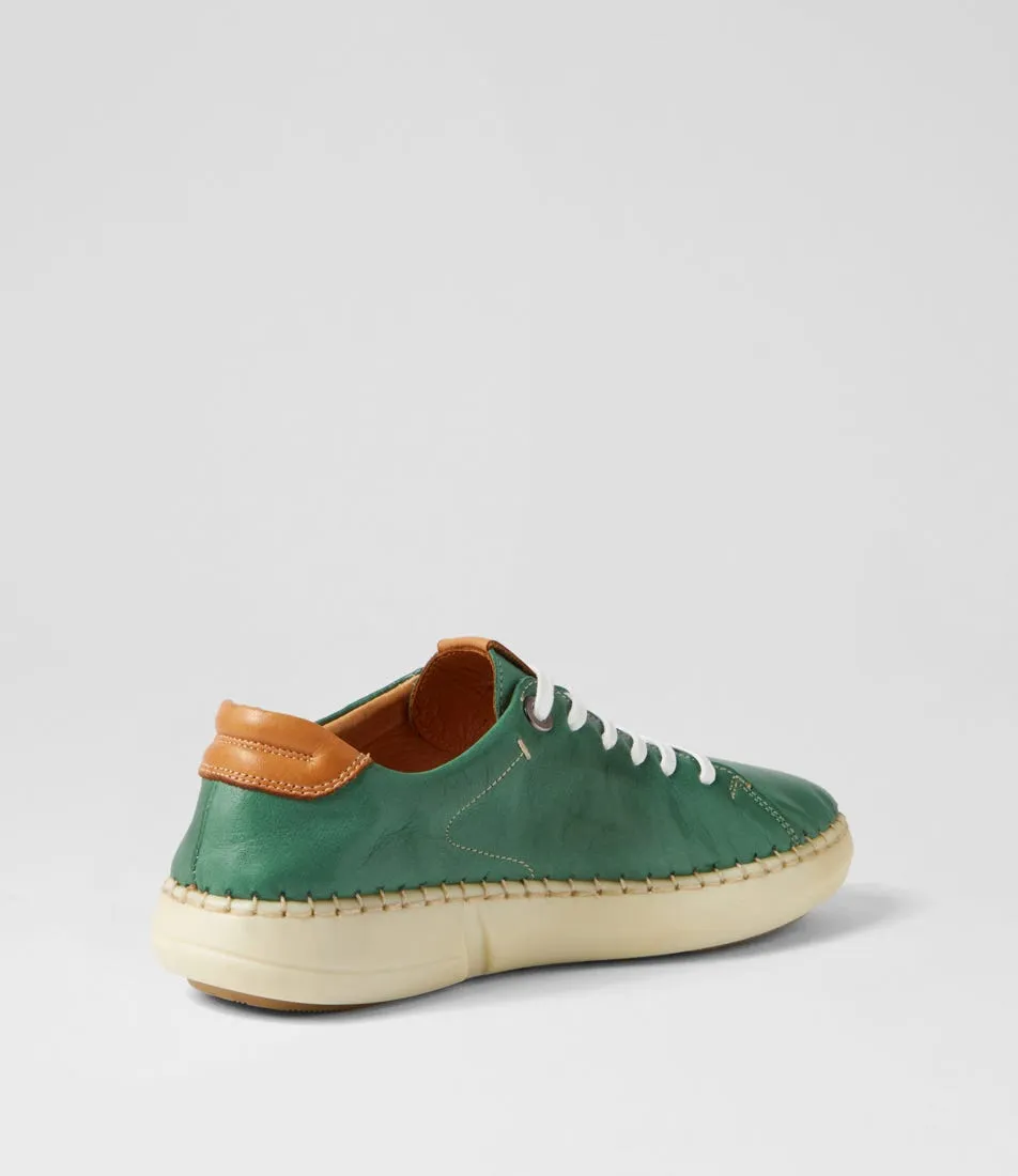 COLORADO Peel Emerald Leather Sneakers