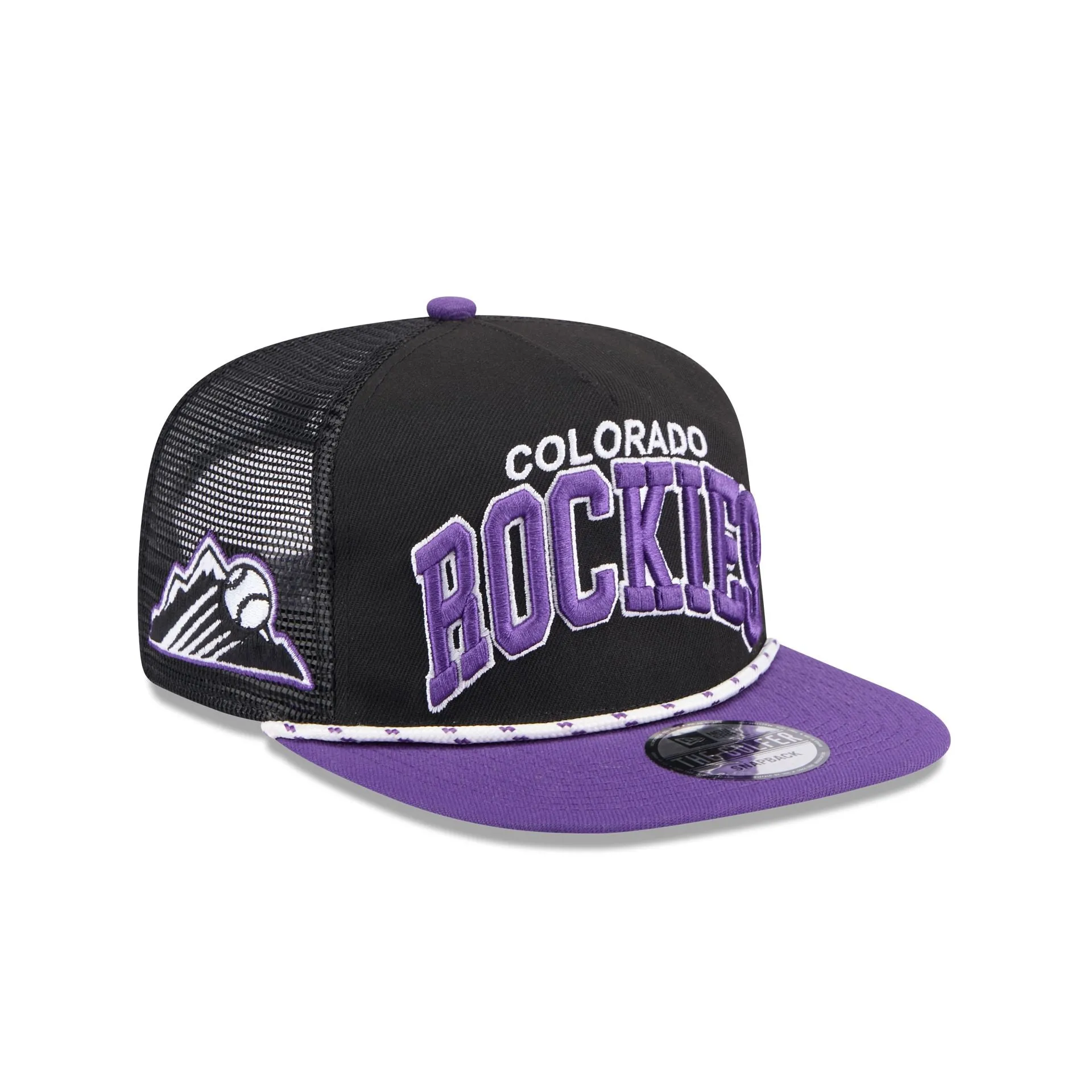 Colorado Rockies Throwback Golfer Hat