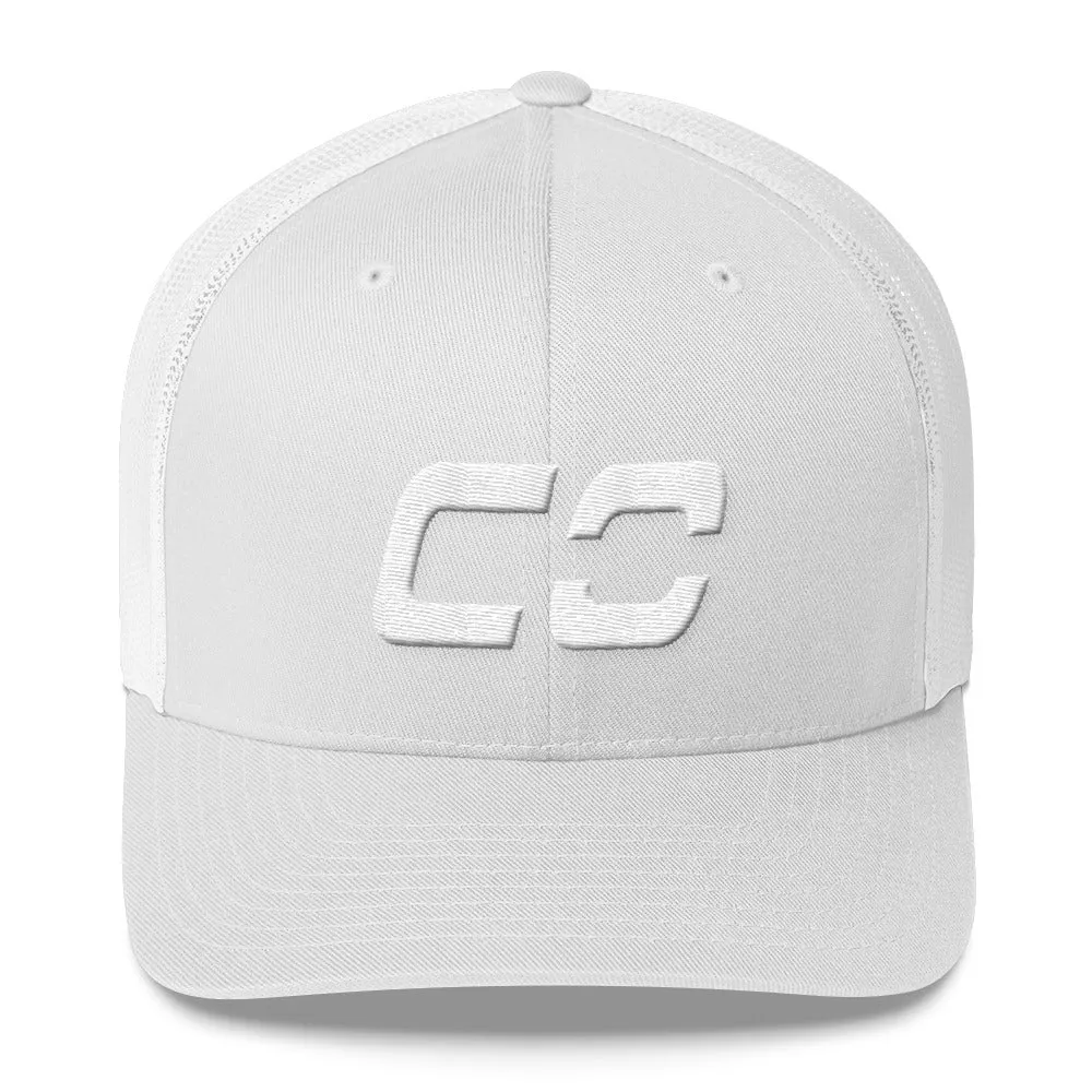 Colorado Trucker Cap with White Embroidery - CO - Various Hat Colors