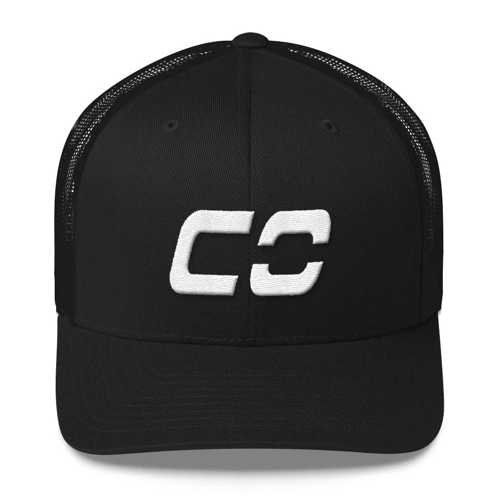 Colorado Trucker Cap with White Embroidery - CO - Various Hat Colors