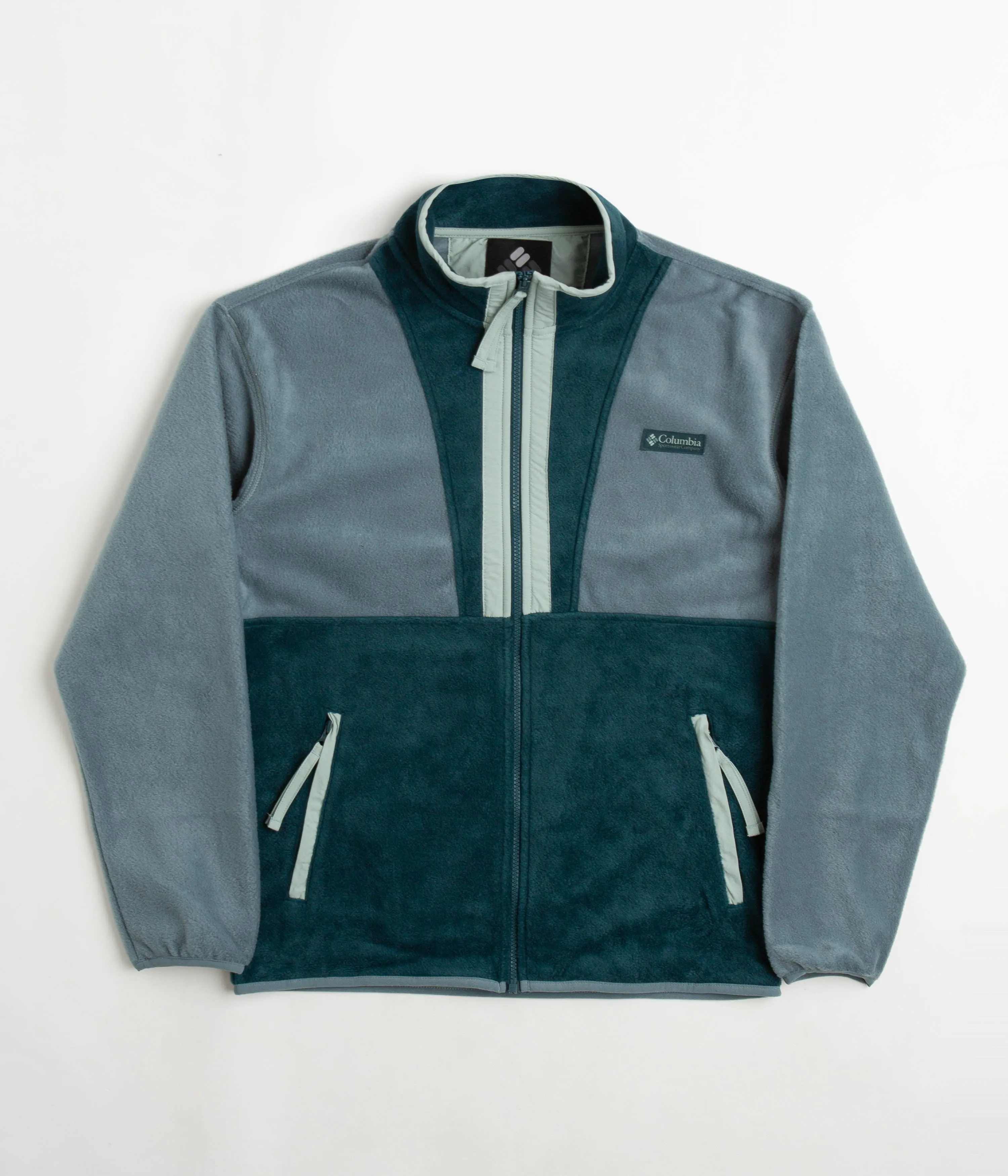 Columbia Back Bowl Full Zip Fleece - Metal / Night Wave - Buy Now.