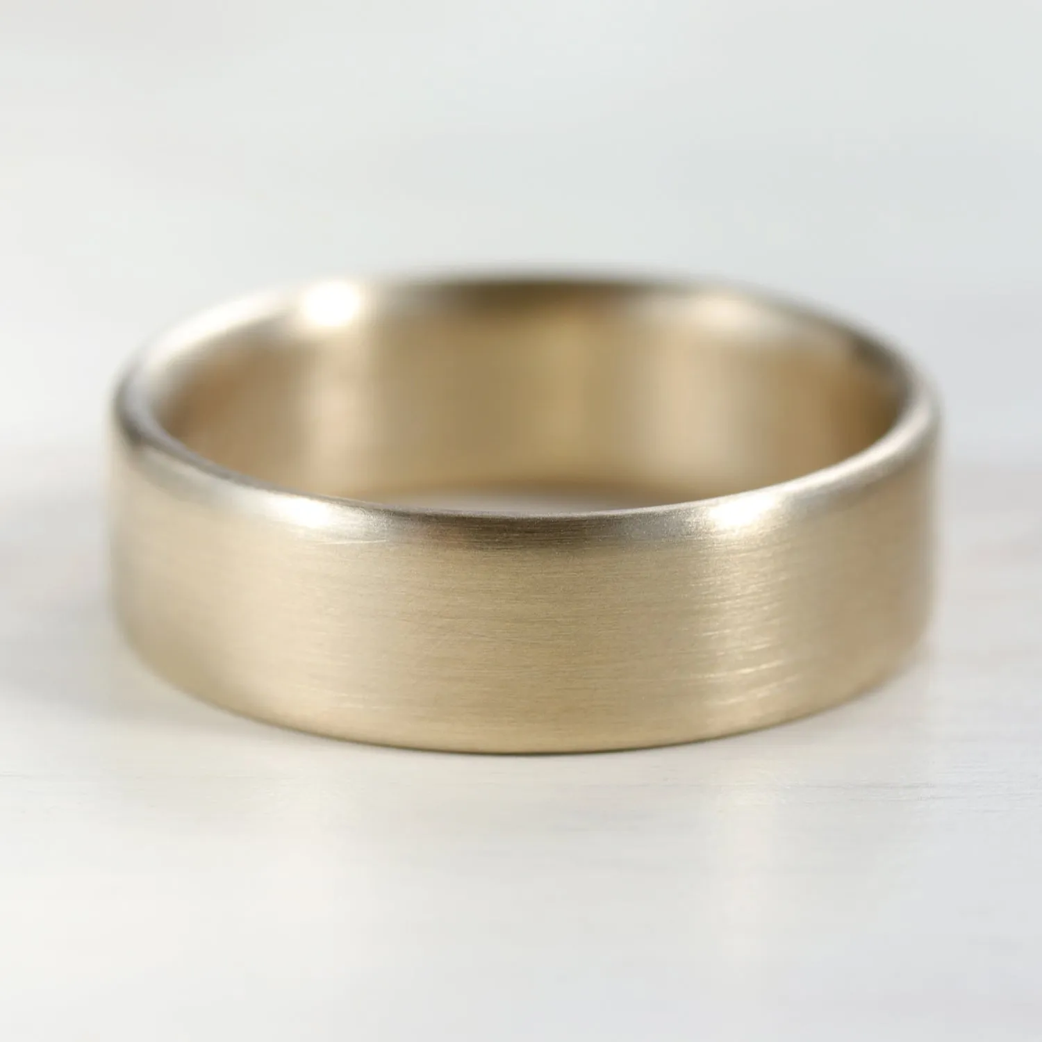 Comfort-fit Flat Ring