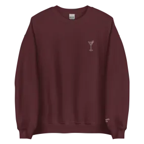 Concepts Reno Dirty Martini Sweatshirt Wine